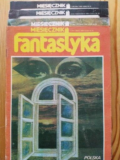 Zdjęcie oferty: Fantastyka 1984 nr 5, 7, 9, 11