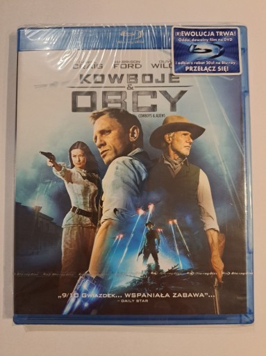 Zdjęcie oferty: KOWBOJE I OBCY [BLU-RAY] Lektor, Napisy PL, FOLIA