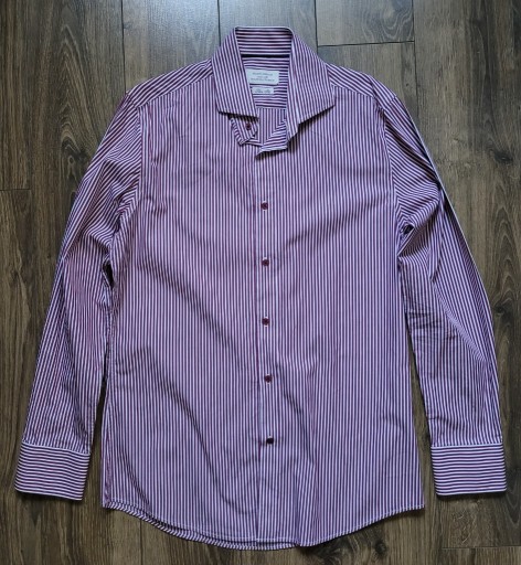 Zdjęcie oferty: koszula Gianni Feraud 16" 40 slim fit w paski L