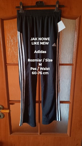 Zdjęcie oferty: Adidas  Spodnie sportowe, Rozmiar M, Pas 60-76 cm