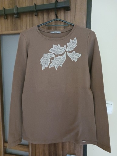 Zdjęcie oferty: Bluzka damska z długim rękawem, Wadima, kolor brąz, r.42