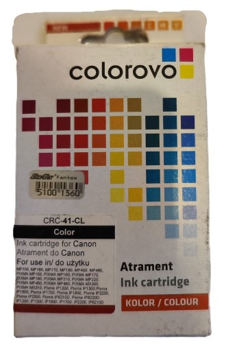 Zdjęcie oferty: Tusz COLOROVO 41-CL | Color | 24 ml | Canon CL-41