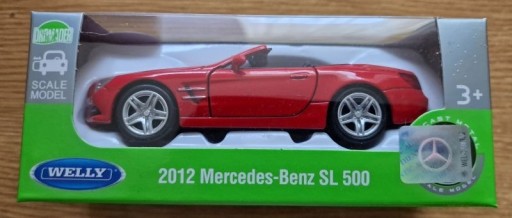 Zdjęcie oferty: Welly Model Metalowy Mercedes-Benz SL 500