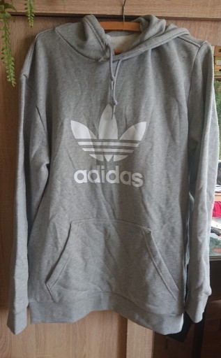 Zdjęcie oferty: Adidas fajna bluza z kapturem bawelna L bdb