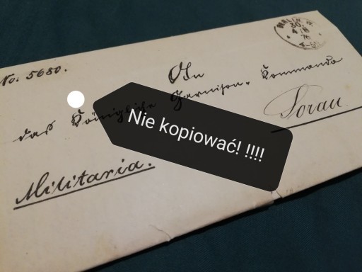 Zdjęcie oferty: Sorau Żary 1876 królewski garnizon 