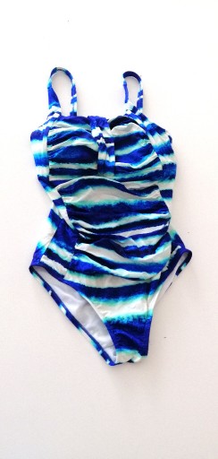 Zdjęcie oferty: niebieski strój kostium kąpielowy plażowy 38M