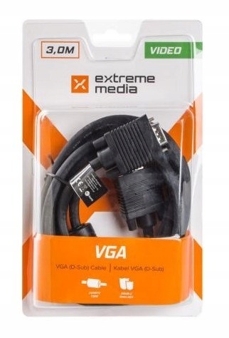 Zdjęcie oferty: Kabel VGA-VGA Extreme Media