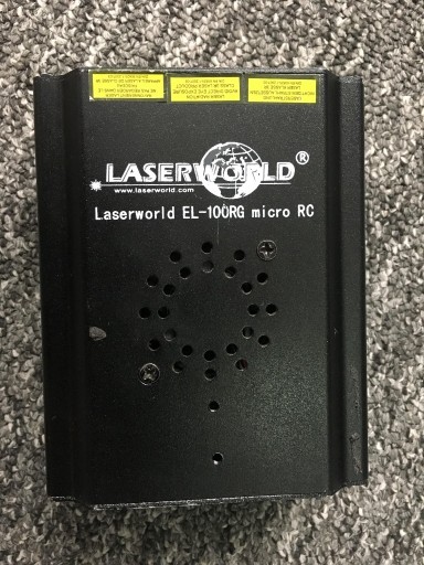 Zdjęcie oferty: Laserworld EL-100RG MICRO RC laser