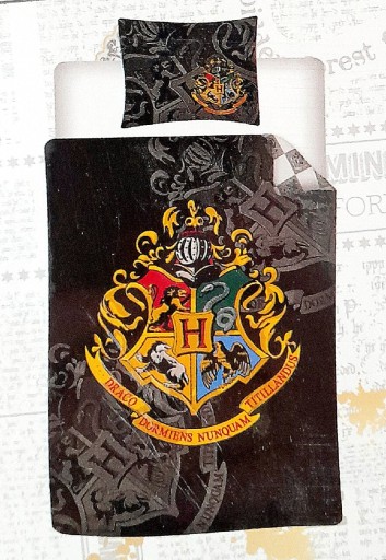 Zdjęcie oferty: Pościel Harry Potter Hogwarts 160x200 + 70x80 