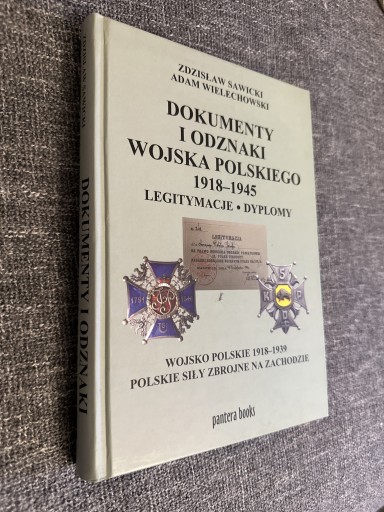Zdjęcie oferty: Dokumenty i Odznaki Wojska Polskiego Z. Sawicki
