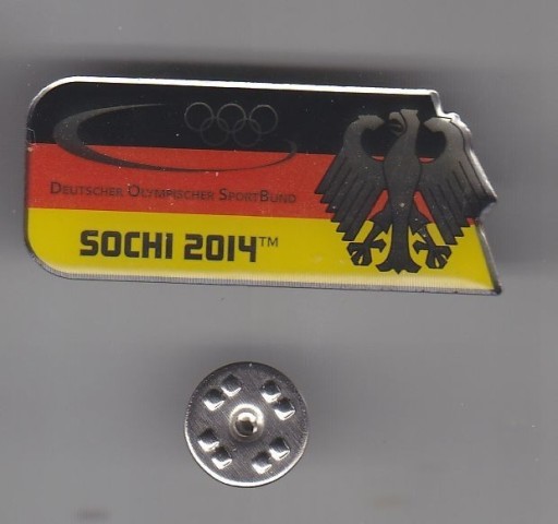 Zdjęcie oferty: Sochi 2014 Niemiecki Komitet Olimpijski  odznaka 