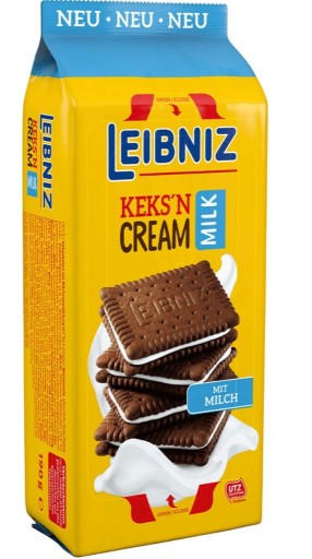 Zdjęcie oferty: LEIBNIZ CIASTECZKA KEKS'N CREAM MIT MILCH 190 G