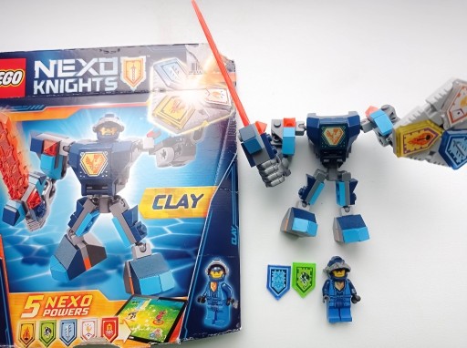 Zdjęcie oferty: LEGO 70362 Nexo Knights - Zbroja Claya