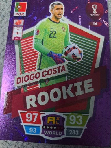 Zdjęcie oferty: FIFA World Cup Qatar 14 Rookie Diogo Costa