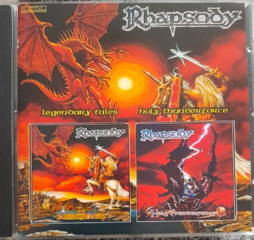 Zdjęcie oferty: 2w1 cd Rhapsody-Legendary Tales+Holy ThunderForce.