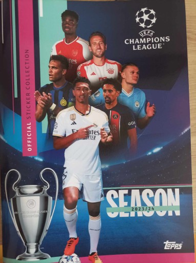 Zdjęcie oferty: Album na naklejki topps champions league 2023/2024