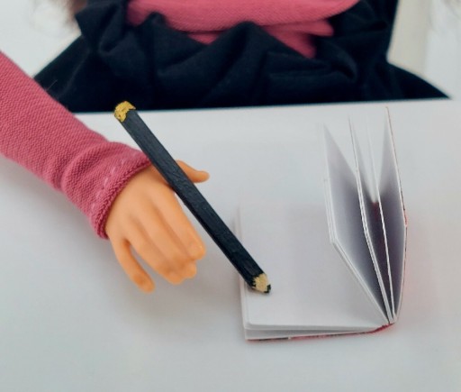 Zdjęcie oferty: Mini książeczka/notatnik dla lalek Barbie