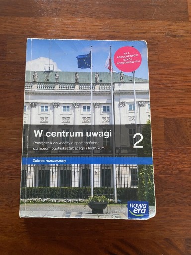 Zdjęcie oferty: W centrum uwagi 2. Podręcznik. Zakres rozszerzony