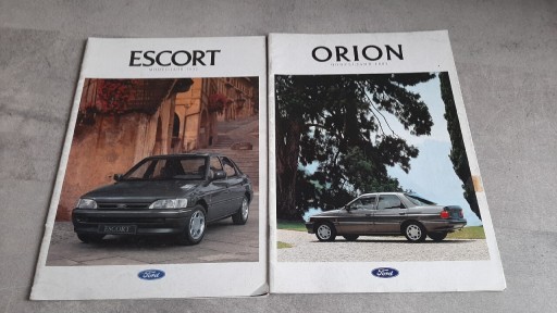 Zdjęcie oferty: Ford ORION  Escort  1992 prospekt  katalog