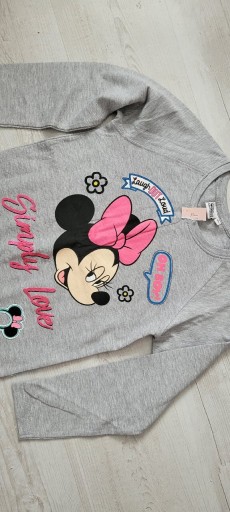 Zdjęcie oferty: % DISNEY UROCZA BLUZA MINNIE MOUSE 134. NOWA