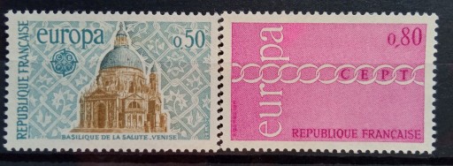 Zdjęcie oferty: Znaczki**Francja 1971r Mi1748-49 Europa CEPT