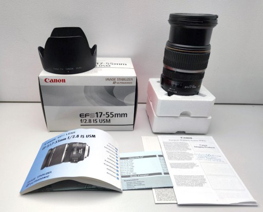 Zdjęcie oferty: Obiektyw EF-S 17-55mm F2.8 IS USM, stabilizacja