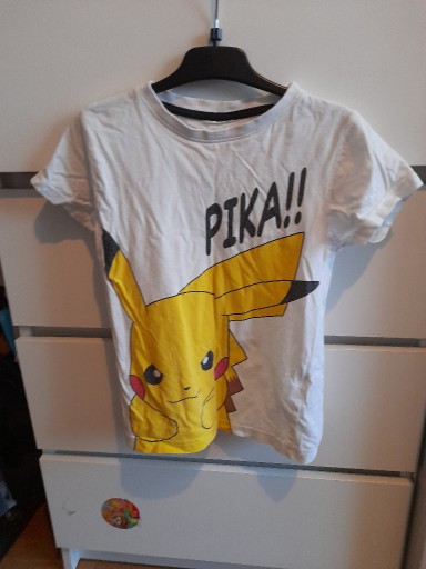 Zdjęcie oferty: Koszulka T-shirt 128 Pikachu Pokemon pika chłopca