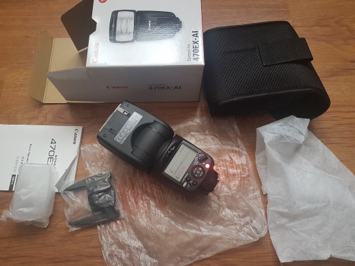 Zdjęcie oferty: Lampa CANON Speedlite 470EX-AI Powystawowa