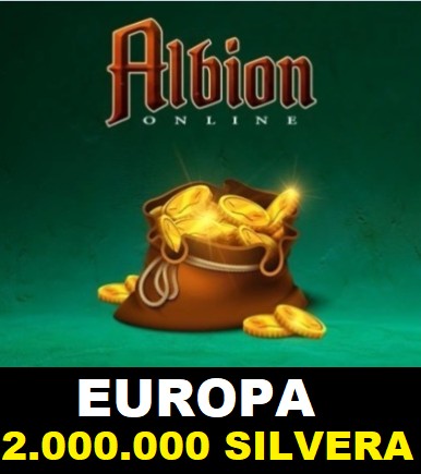 Zdjęcie oferty: ALBION ONLINE 2KK SILVER 2MLN SREBRO 24/7 EUROPA
