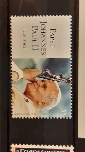 Zdjęcie oferty: znaczek Jan Paweł II Niemcy