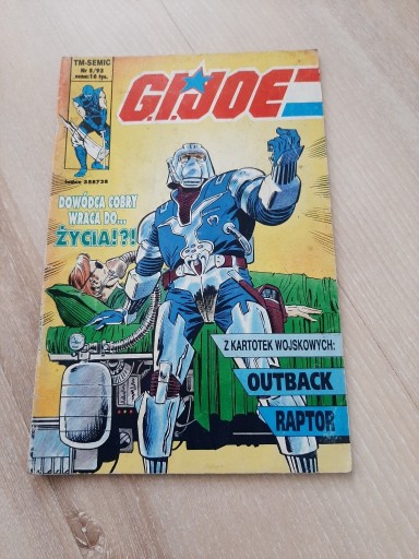 Zdjęcie oferty: G.I.JOE 5/93 TM-SEMIC nr kat. 719