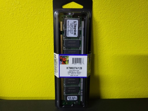 Zdjęcie oferty: Pamięć 256MB SDRAM - Kingston KTM0274/128 - NOWA !