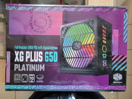 Zdjęcie oferty: Cooler Master XG Plus 650W 80 Plus Platinum