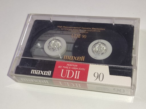 Zdjęcie oferty: Kaseta Maxell UDII - 90 minut