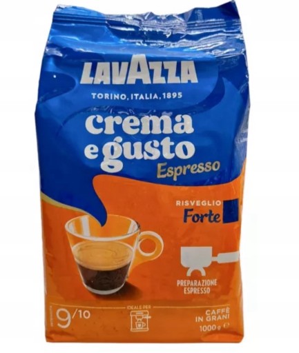 Zdjęcie oferty: Kawa ziarnista  Lavazza Crema e Gusto Forte 1000 g