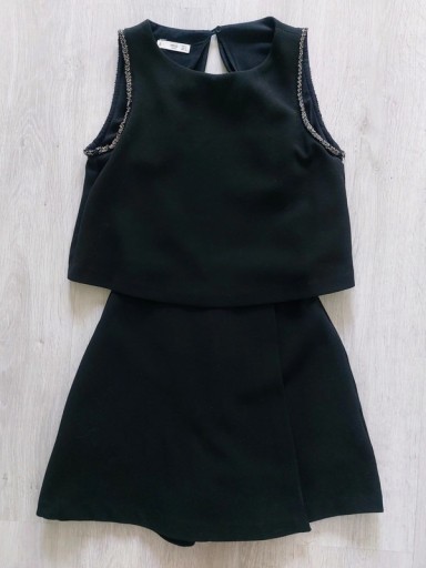 Zdjęcie oferty: Czarny kombinezon z odkrytymi plecami - Mango MNG