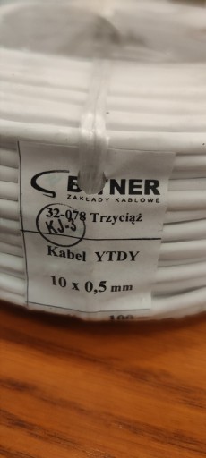 Zdjęcie oferty: Kabel przewód YTDY 10 x 0,5mm BITNER 100m 