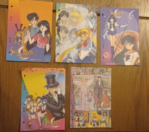 Zdjęcie oferty: Karteczki  do segregatora Sailor Moon