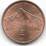 Zdjęcie oferty: SLOVENSKO 2 CENT 2011 ROK.