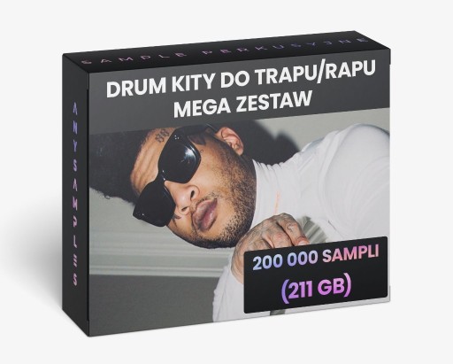 Zdjęcie oferty: Mega zestaw drum kitów do trapu i rapu | 211 GB