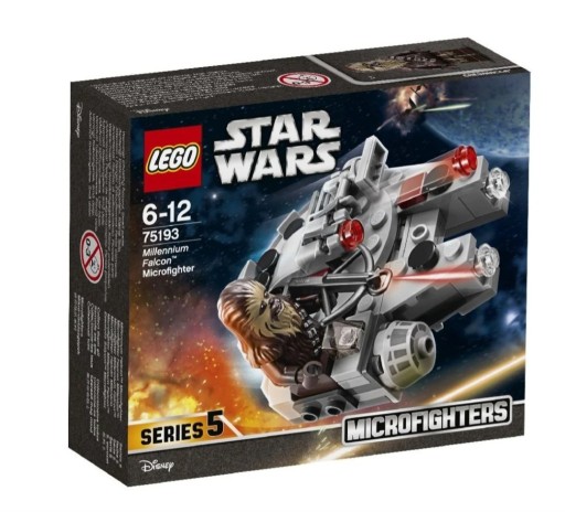 Zdjęcie oferty: Klocki Lego Star Wars 75193 Sokół Millennium  6-12