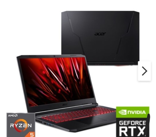 Zdjęcie oferty: Acer Nitro AN517-41 RTX3060 17,3" 8GB 512SSD Nowy