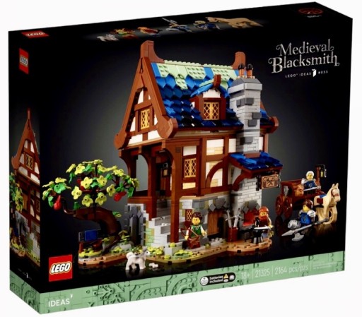 Zdjęcie oferty: LEGO Ideas # 21325 - Średniowieczna kuźnia NOWE! 