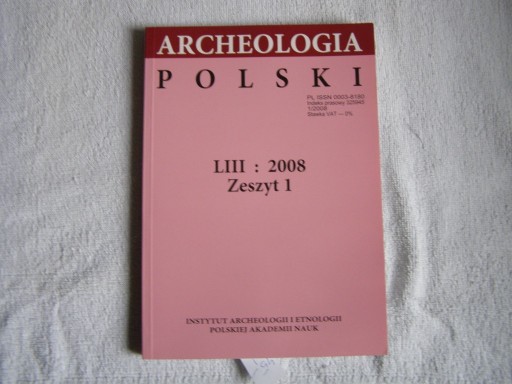 Zdjęcie oferty: KSIĄŻKA-ARCHEOLOGIA POLSKI