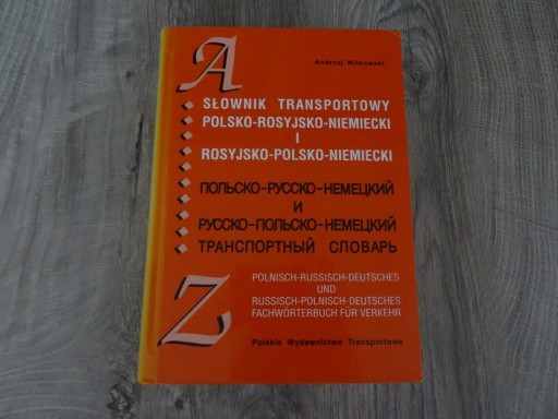 Zdjęcie oferty: Słownik transportowy POL-ROS-NIEM i ROS-POL-NIEM
