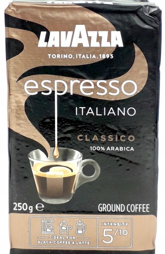 Zdjęcie oferty: Kawa mielona Lavazza Espresso Classico 250 g