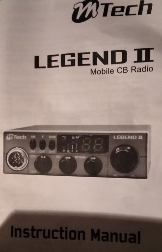 Zdjęcie oferty: CB radio Mtech Legend 2 z anteną