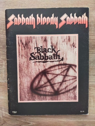 Zdjęcie oferty: Black Sabbath Sabbath Bloody ... sheet book nu