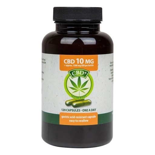 Zdjęcie oferty: Jacob Hooy CBD, 10mg (120 Kapsułek)