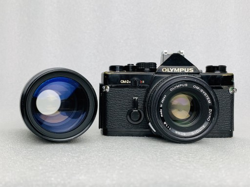 Zdjęcie oferty: Aparat analogowy Olympus om-2n zuiko 1.8/50 i zoom